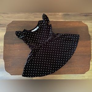 The Children’s Place Black Velour Dress